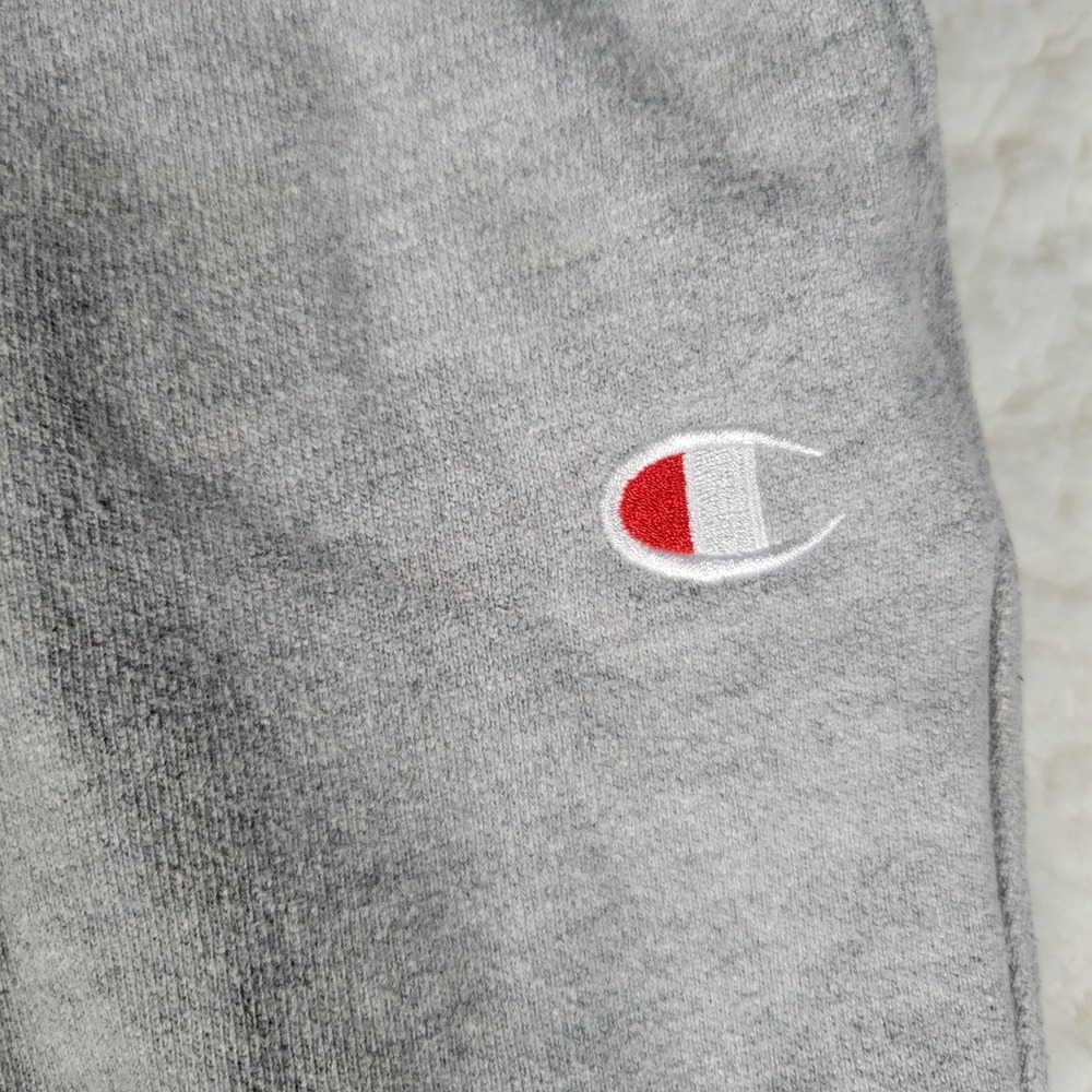 Champion Reverse Weave Joggers Mens XL Gray GF01T Tapered Fleece Sweatpants - Picture 5 of 13